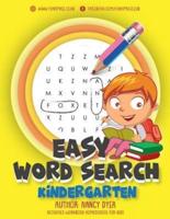 Easy Word Search Kindergarten
