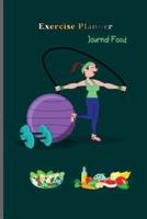 Exercise Planner Journal Food