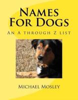 Names For Dogs