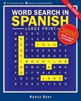 Word Search in Spanish Large Print