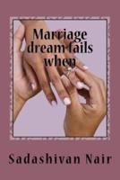 Marriage Dreams Fail When
