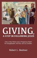 Giving, a Step in Following Jesus