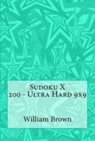 Sudoku X 200 - Ultra Hard 9X9