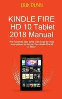 Kindle Fire HD 10 Tablet 2018 Manual