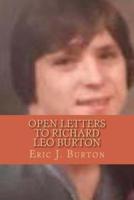 Open Letters to Richard Leo Burton