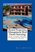 Rental Properties Management Real Estate Investing