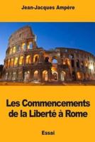 Les Commencements De La Liberté À Rome