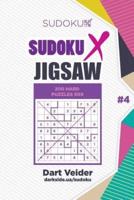 Sudoku X Jigsaw - 200 Hard Puzzles 9X9 (Volume 4)