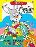 Happy Easter Activity Book for Kids