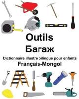 Français-Mongol Outils Dictionnaire Illustré Bilingue Pour Enfants
