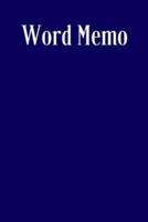 Word Memo Book