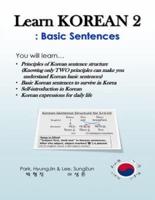 Learn Korean 2: Basic Sentences