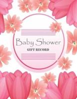 Baby Shower Gift Record