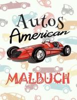 ✌ Amerikanische Autos ✎ Malbuch Autos ✎ Malbuch Für Kinder ✍ Malbuch Inspiration
