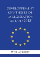 Développement (Synthèses De La Législation De l'UE) 2018