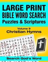LARGE PRINT - Bible Word Search Puzzles With Scriptures, Volume 9