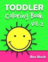 Toddler Coloring Book by Bee Book Vol. 2