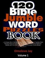120 Bible Jumble Word Puzzle Book