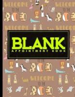 Blank Appointment Book