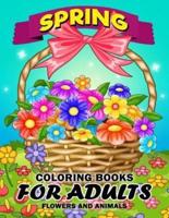 Spring Coloring Books for Adults