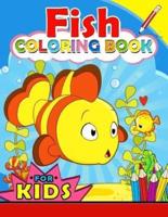 Fish Coloring Book for Kids