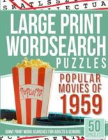 Large Print Wordsearch Top 50 Movies of the 1959