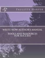 Write Now Authors Manual