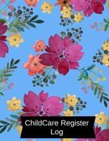 Childcare Register Log