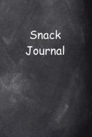 Snack Journal Chalkboard Design