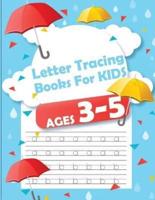 Letter Tracing Books for Kids Ages 3-5