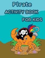 Pirate Activity Book For Kids