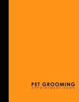 Pet Grooming Appointment Book