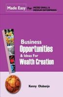 Business Opportunities & Ideas For Wealth Creation