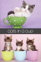 Cats in a Cup: 108-page Journal With Adorable Kitten Photos on the Cover [6 x 9 Inches]