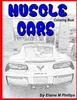 Muscle Cars Colouring Book