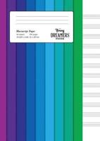 Manuscript Paper: Colour Spectrum   A4 Blank Sheet Music Notebook