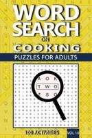 Word Search On Cooking