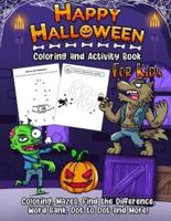 Coloring and Activity Book - Halloween Edition