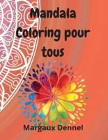 Mandala Coloring Pour Tous