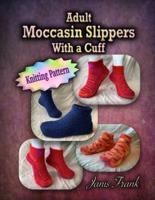 Adult Moccasin Slippers With a Cuff