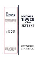 Cessna 1975 Model 182 and Skylane Owner's Manual