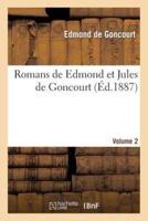Romans de Edmond et Jules de Goncourt. Madame Gervaisais