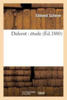 Diderot : étude