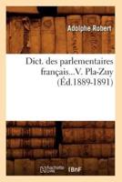 Dict. des parlementaires français. Tome V. Pla-Zuy (Éd.1889-1891)