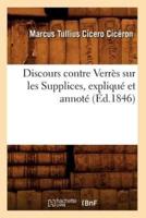 Discours contre Verrès sur les Supplices, expliqué et annoté (Éd.1846)