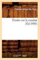 Études sur le combat (Éd.1880)