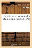 Extraits des oeuvres morales et philosophiques (Éd.1898)