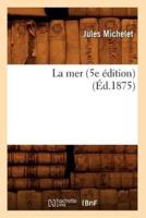 La mer (5e édition) (Éd.1875)