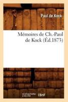 Mémoires de Ch.-Paul de Kock (Éd.1873)