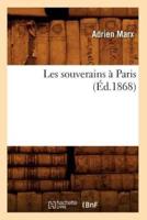Les souverains à Paris (Éd.1868)